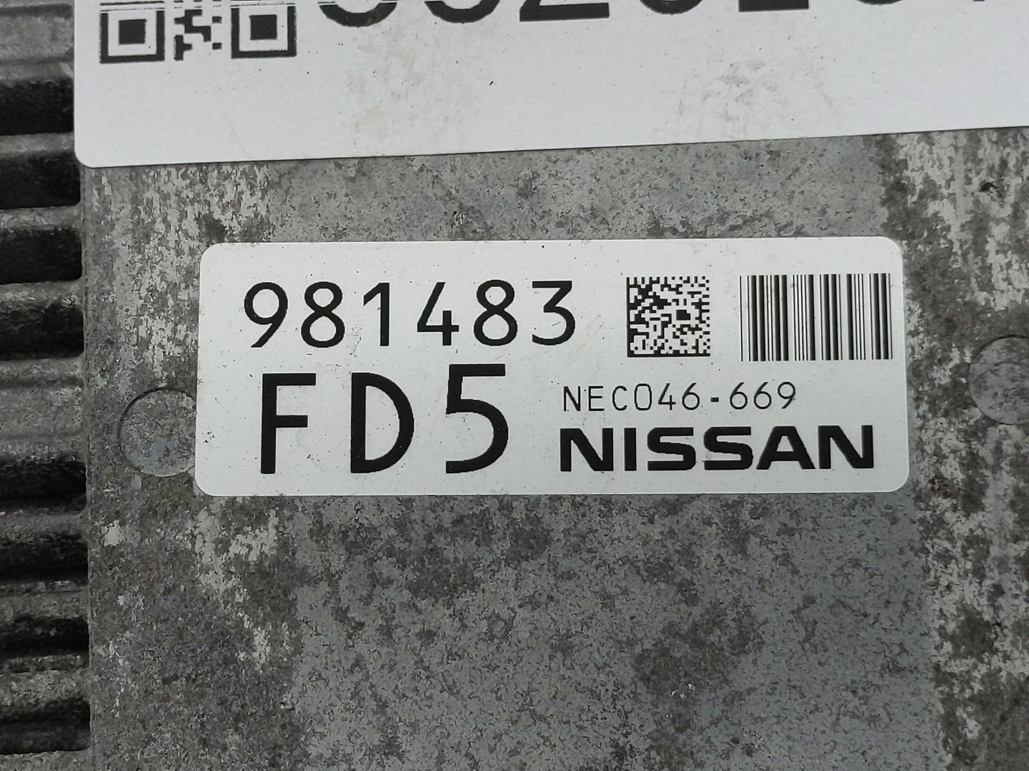 2020 Nissan Pathfinder PCM Engine Control Computer ECU ECM PCU OEM P/N:NEC046-669 Fits OEM Used Auto Parts - Oemusedautopart