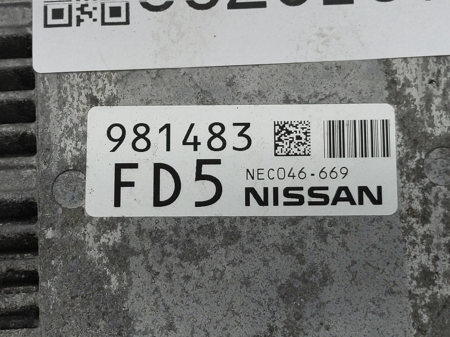 2020 Nissan Pathfinder PCM Engine Control Computer ECU ECM PCU OEM P/N:NEC046-669 Fits OEM Used Auto Parts - Oemusedautopart