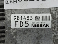 2020 Nissan Pathfinder PCM Engine Control Computer ECU ECM PCU OEM P/N:NEC046-669 Fits OEM Used Auto Parts - Oemusedautopart