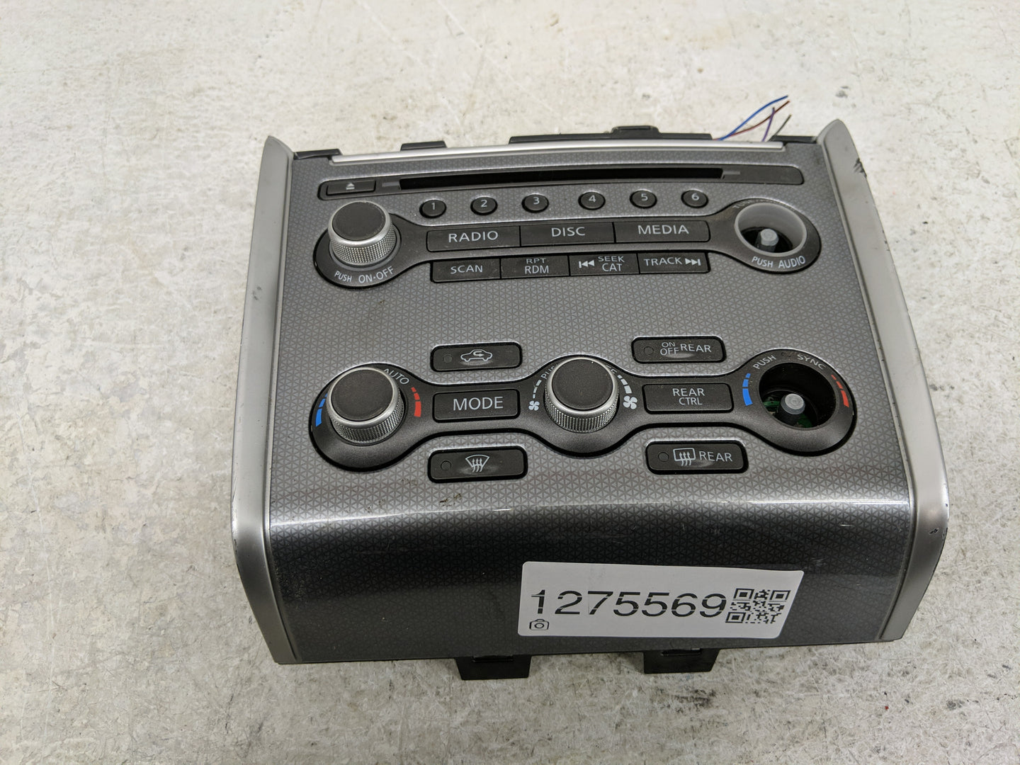 2018-2020 Nissan Pathfinder Radio Control Panel - Oemusedautoparts1.com