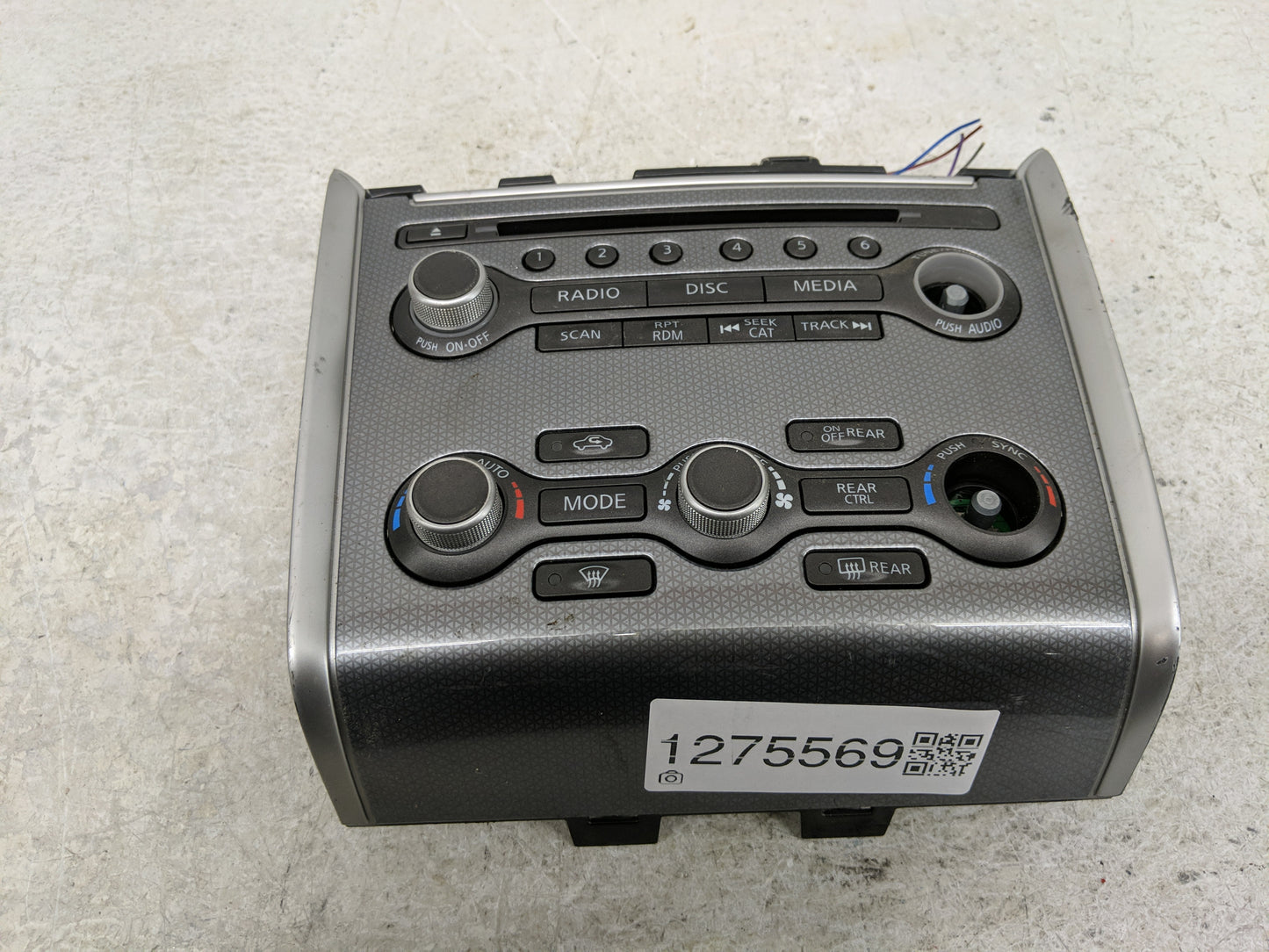 2018-2020 Nissan Pathfinder Radio Control Panel - Oemusedautoparts1.com