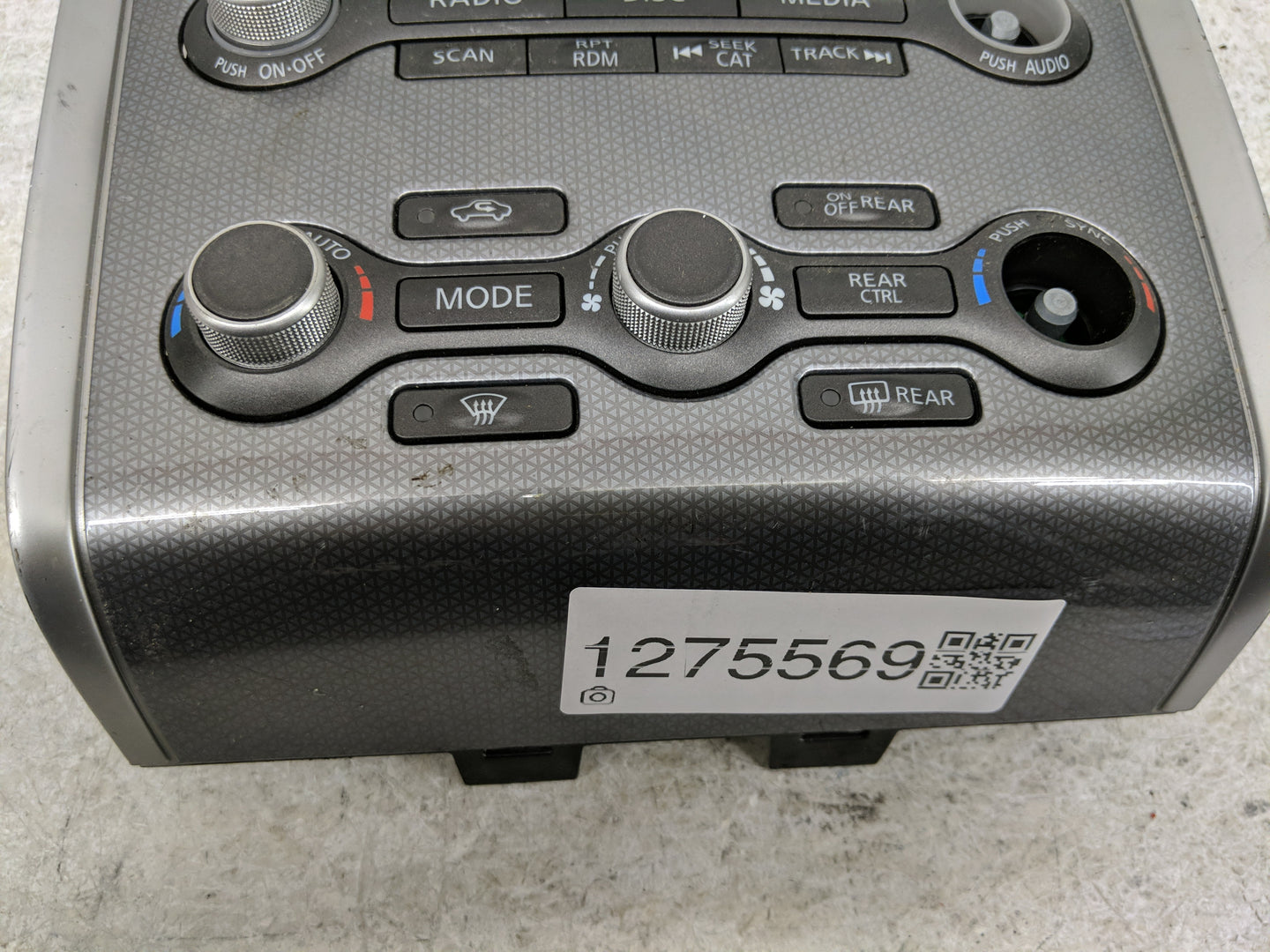 2018-2020 Nissan Pathfinder Radio Control Panel - Oemusedautoparts1.com