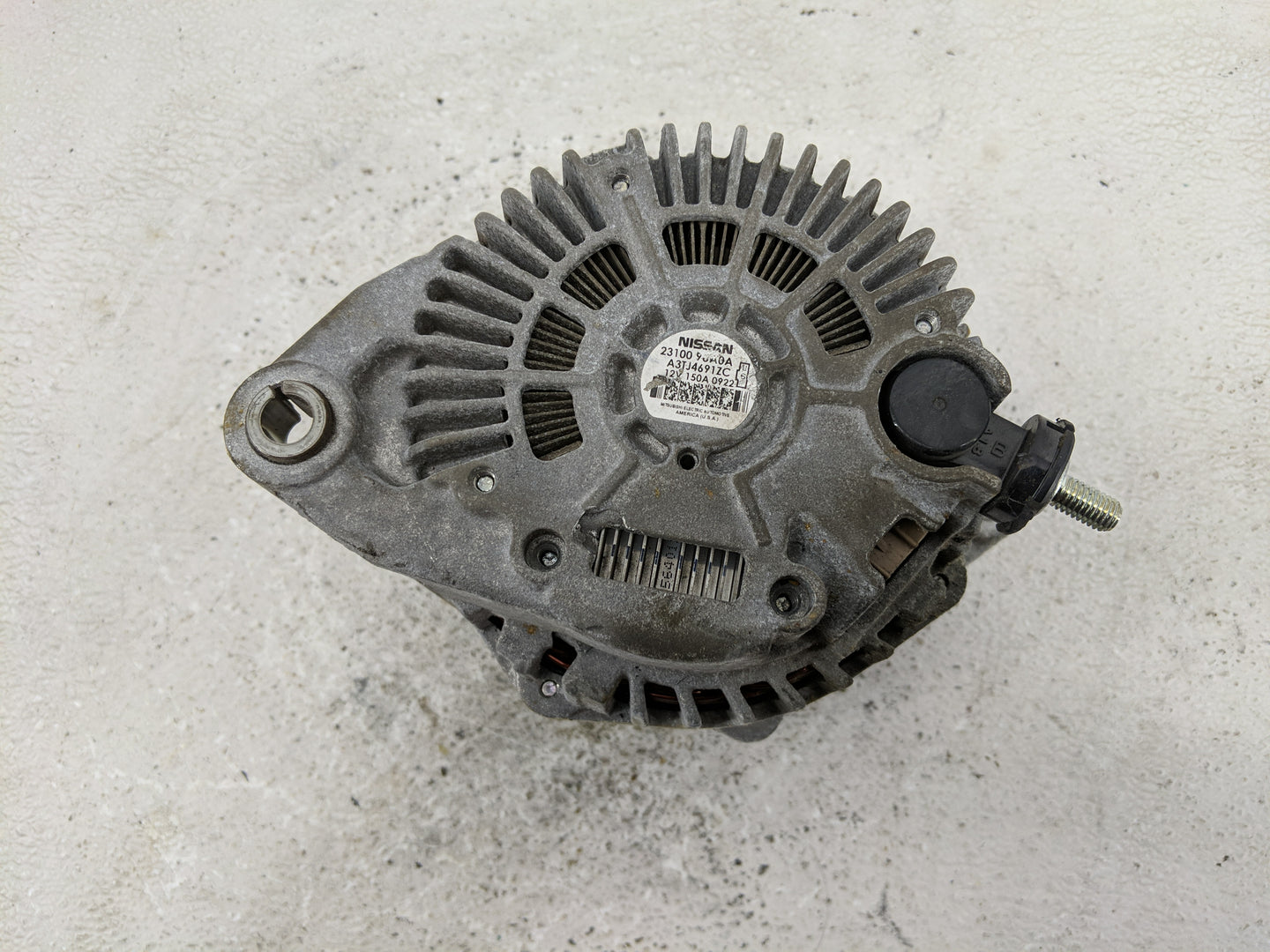 2017-2020 Nissan Pathfinder Alternator Replacement Generator Charging Assembly Engine OEM P/N:23100 96A0A Fits OEM Used Auto
