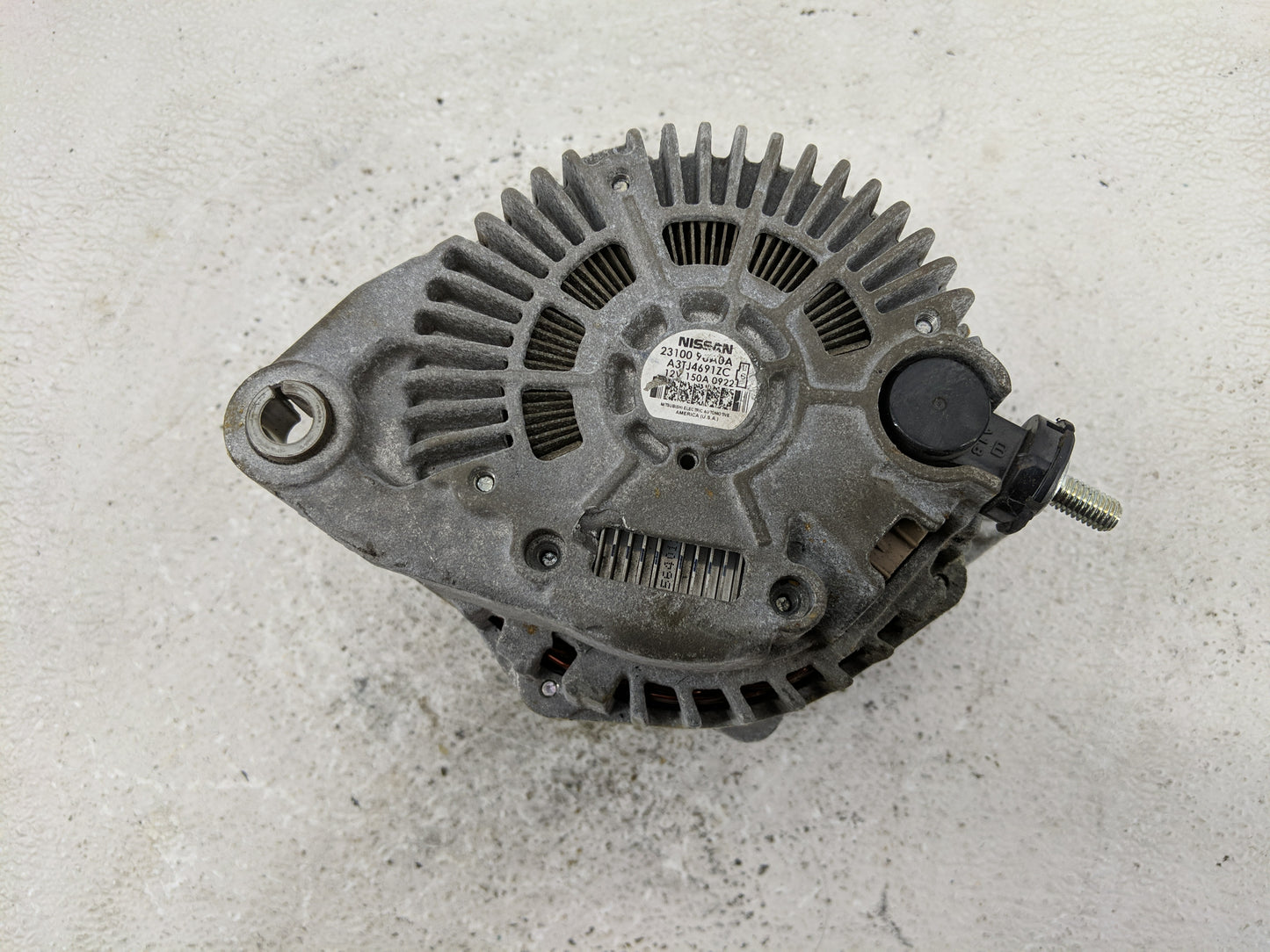 2017-2020 Nissan Pathfinder Alternator Replacement Generator Charging Assembly Engine OEM P/N:23100 96A0A Fits OEM Used Auto