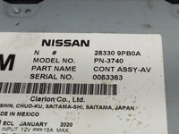 2017-2020 Nissan Pathfinder Radio AM FM Cd Player Receiver Replacement P/N:28330 9PB0A Fits Fits 2017 2018 2019 2020 OEM Use