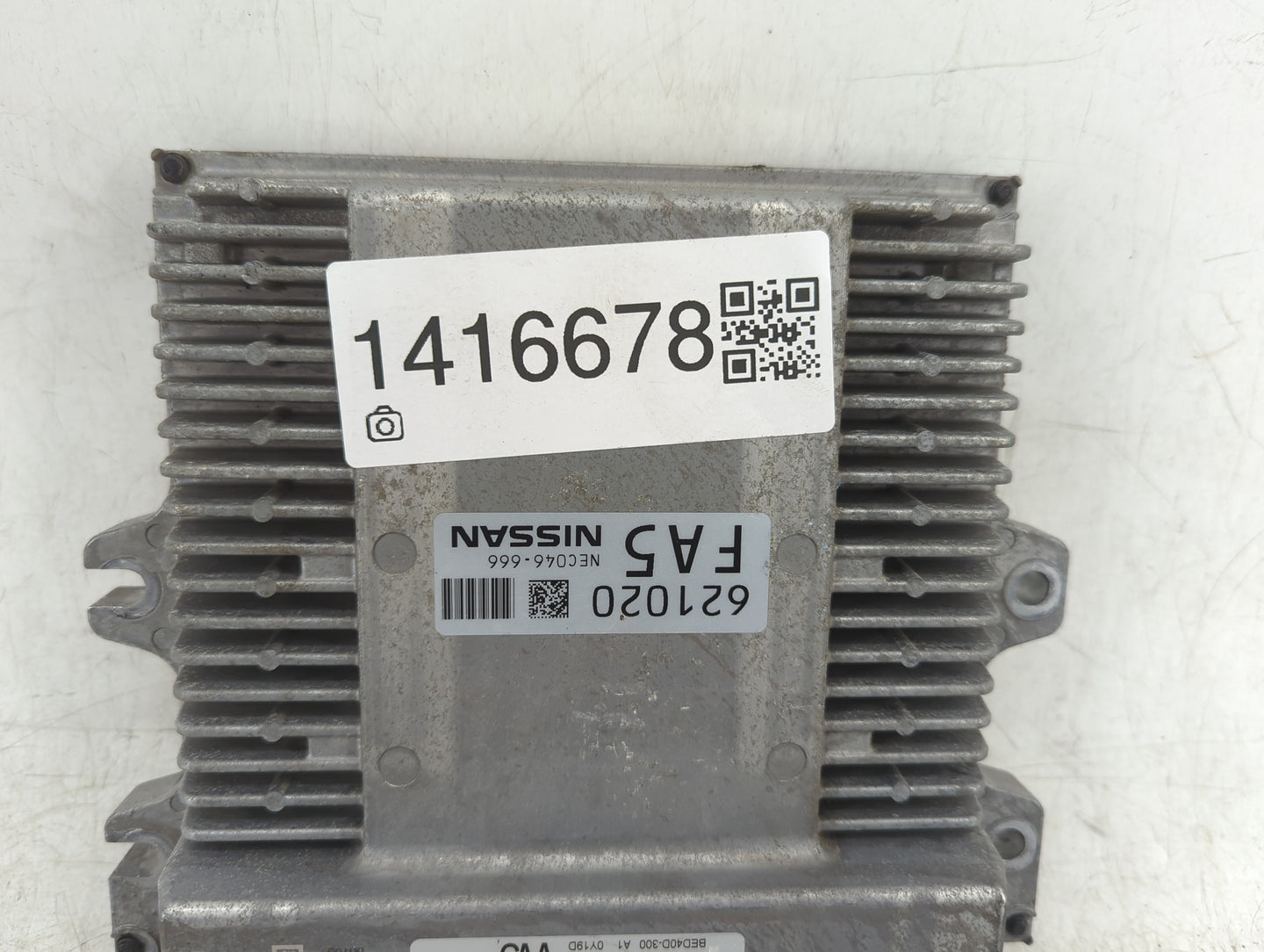 2020 Nissan Pathfinder PCM Engine Control Computer ECU ECM PCU OEM P/N:NEC046-666 Fits OEM Used Auto Parts - Oemusedautopart