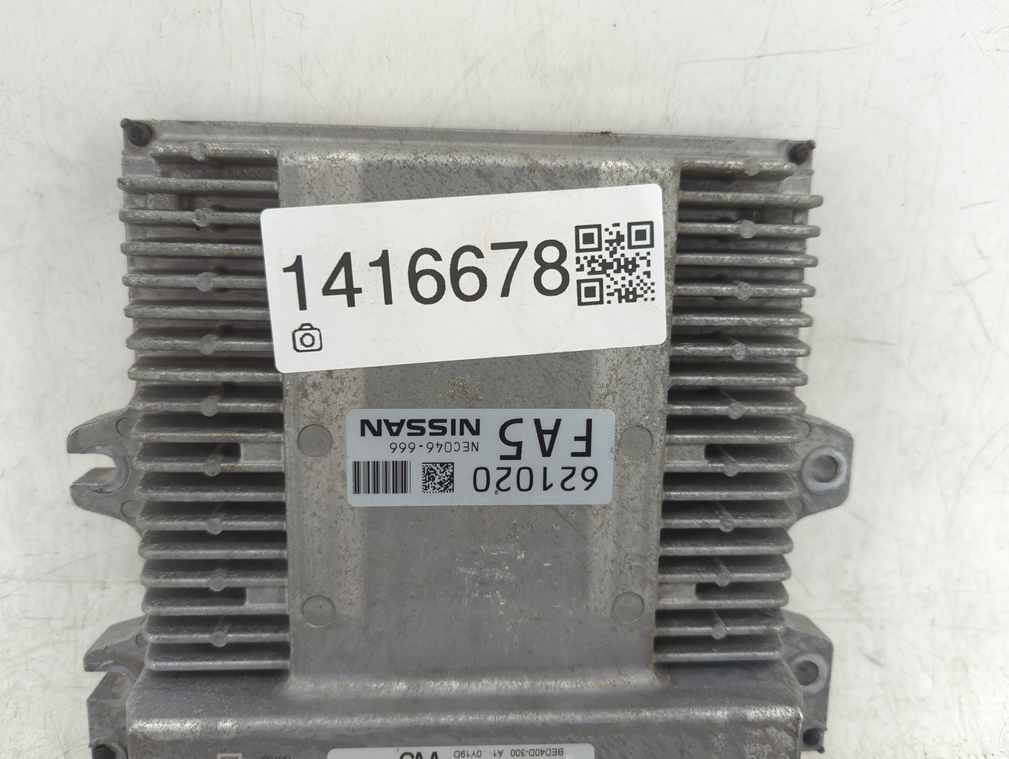 2020 Nissan Pathfinder PCM Engine Control Computer ECU ECM PCU OEM P/N:NEC046-666 Fits OEM Used Auto Parts - Oemusedautopart