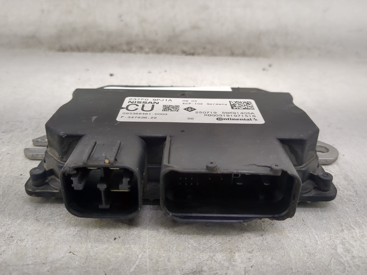 2020 Nissan Pathfinder PCM Engine Control Computer ECU ECM PCU OEM P/N:237F0-9PJ1A Fits OEM Used Auto Parts - Oemusedautopar