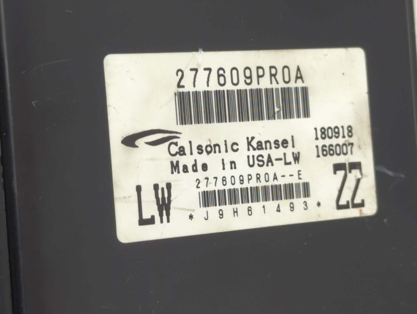 2019-2020 Nissan Pathfinder Temperature Control Module - Oemusedautoparts1.com