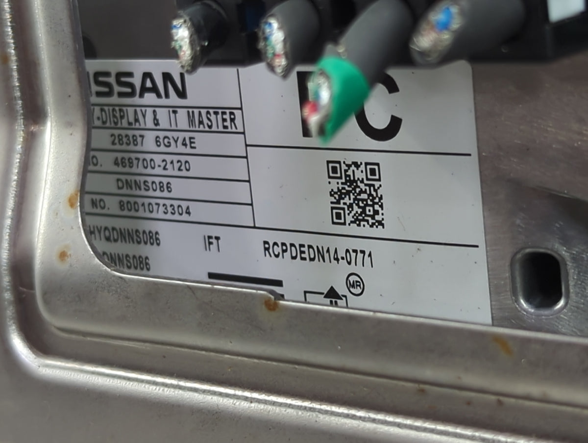 2019-2020 Nissan Pathfinder Information Radio Display Screen 1433955 - Oemusedautoparts1.com