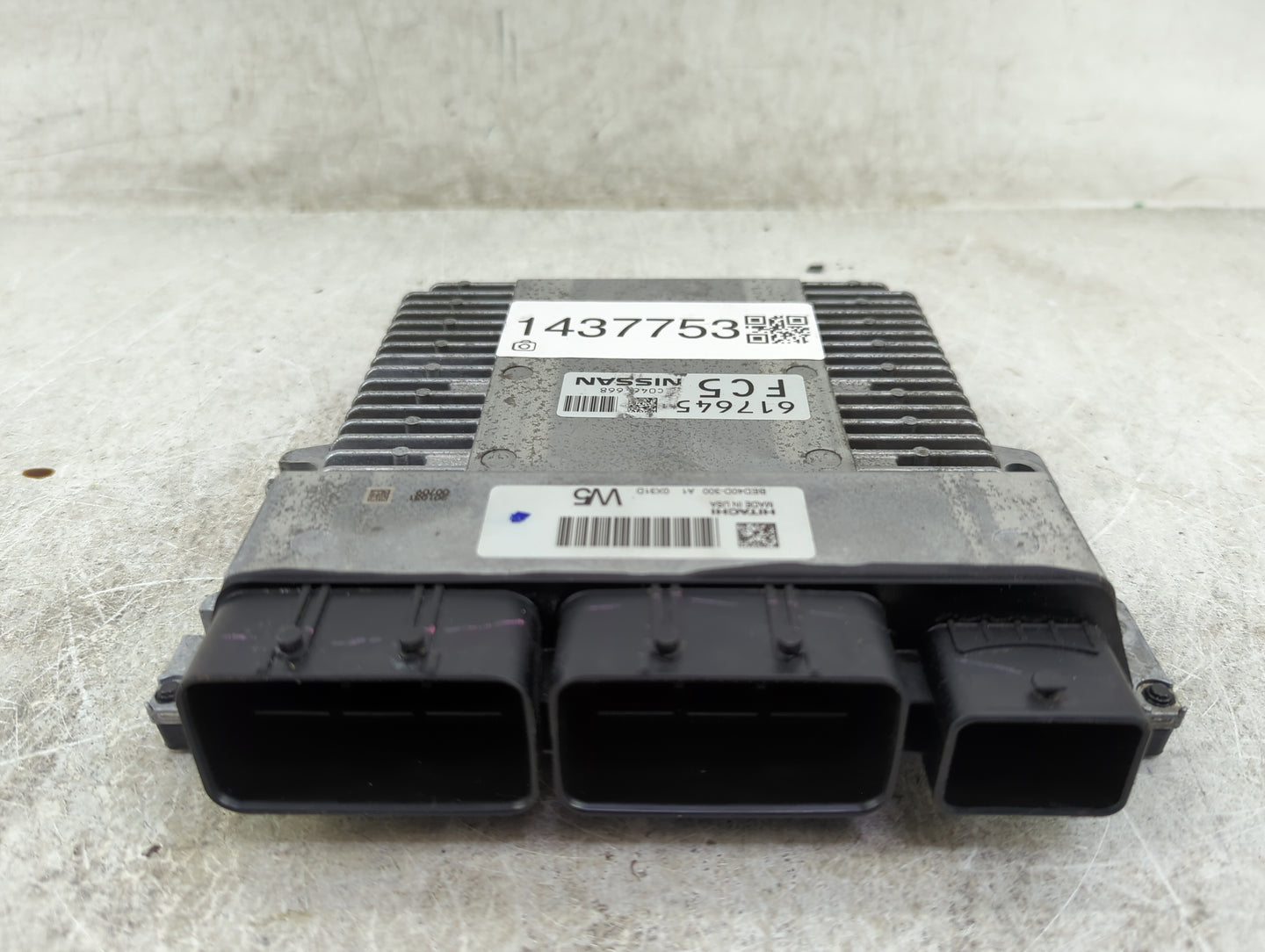 2020 Nissan Pathfinder PCM Engine Control Computer ECU ECM PCU OEM P/N:BED400-300 617645, FC5 Fits OEM Used Auto Parts - Oem