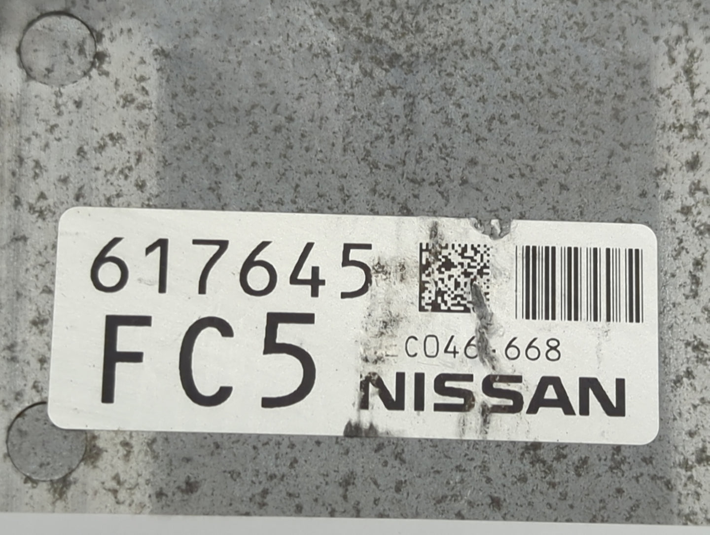 2020 Nissan Pathfinder PCM Engine Control Computer ECU ECM PCU OEM P/N:BED400-300 617645, FC5 Fits OEM Used Auto Parts - Oem