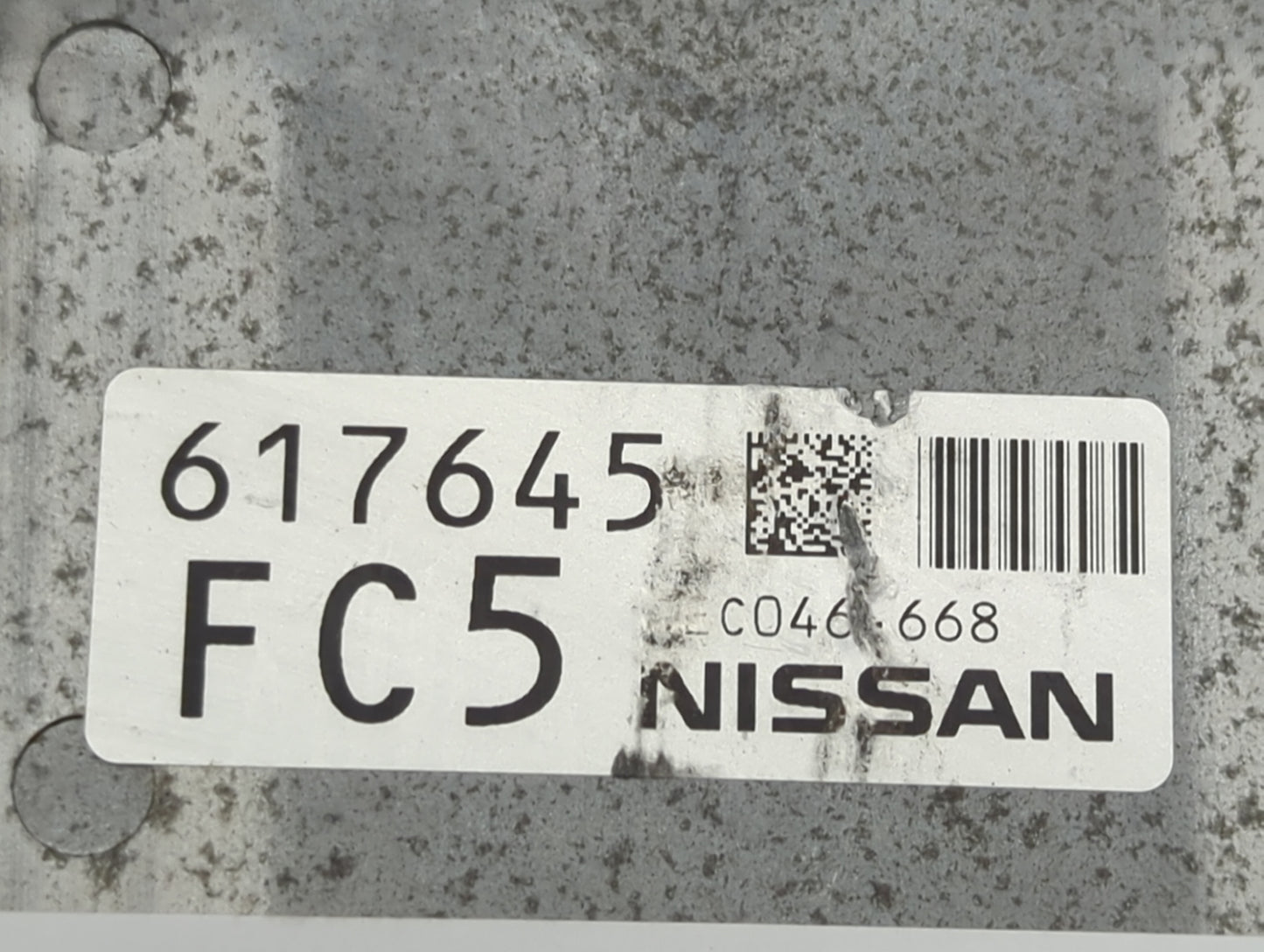 2020 Nissan Pathfinder PCM Engine Control Computer ECU ECM PCU OEM P/N:BED400-300 617645, FC5 Fits OEM Used Auto Parts - Oem