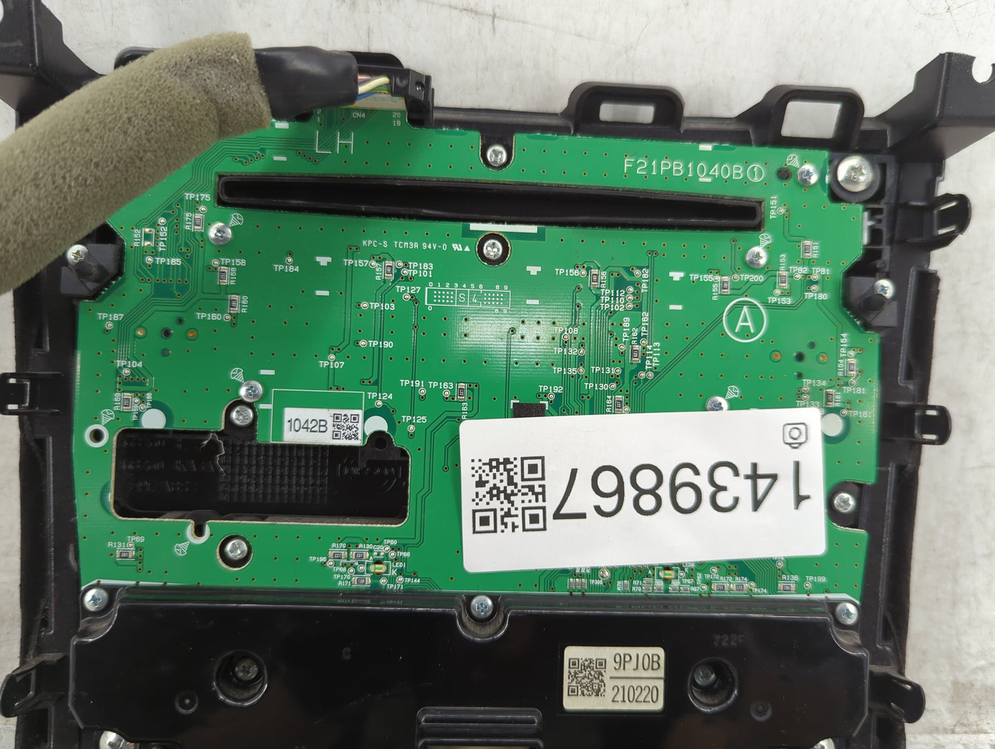 2013-2020 Nissan Pathfinder Climate Control Module Temperature AC/Heater Replacement P/N:68260 9PJ0B F21PB1040B Fits OEM Use