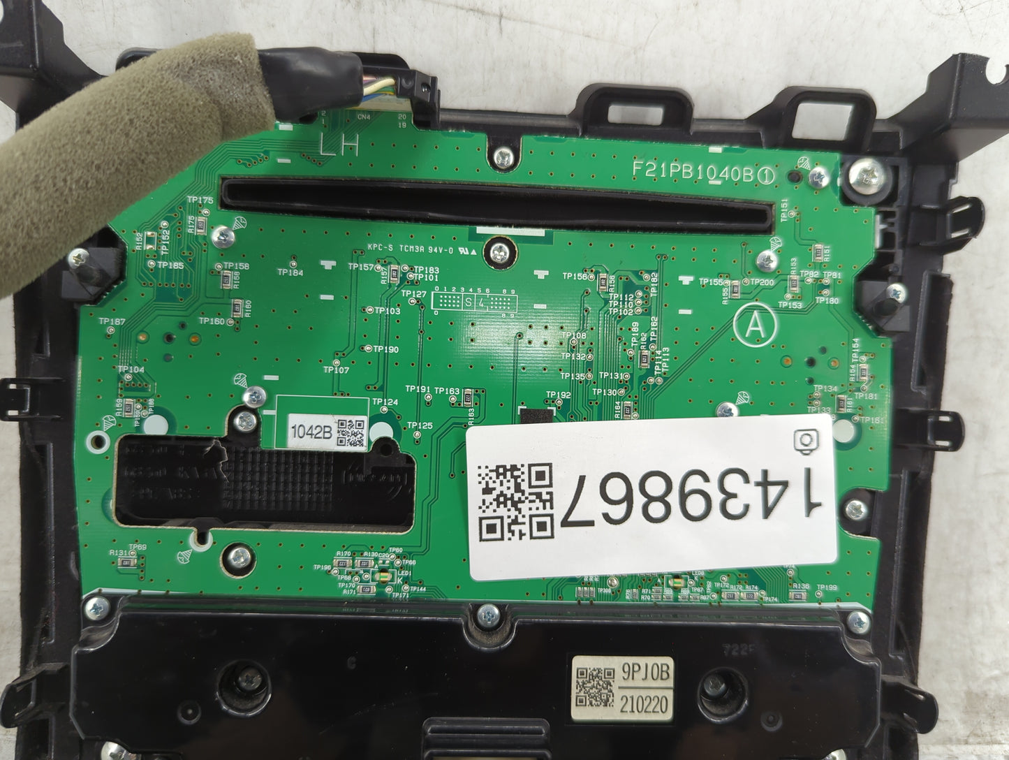 2013-2020 Nissan Pathfinder Climate Control Module Temperature AC/Heater Replacement P/N:68260 9PJ0B F21PB1040B Fits OEM Use