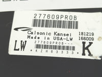 2019-2020 Nissan Pathfinder Temperature Control Module - Oemusedautoparts1.com
