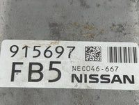 2020 Nissan Pathfinder PCM Engine Control Computer ECU ECM PCU OEM P/N:BED40D-300 NEC046-667 Fits OEM Used Auto Parts - Oemu