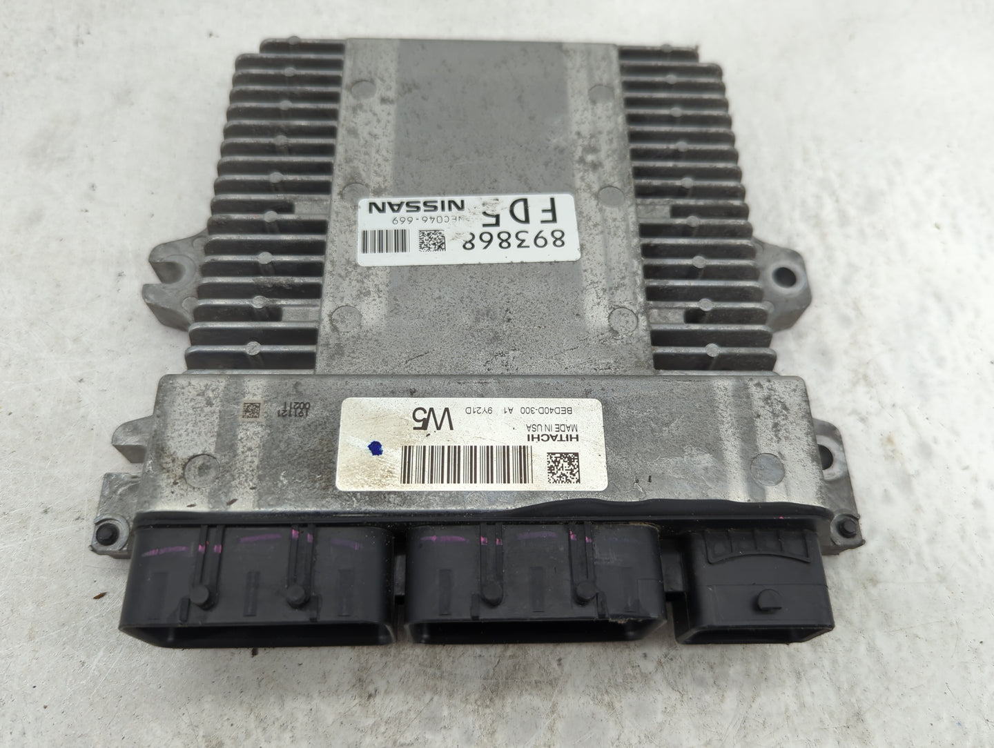 2020 Nissan Pathfinder PCM Engine Control Computer ECU ECM PCU OEM P/N:BED40D-300 JEC046-669 Fits OEM Used Auto Parts - Oemu