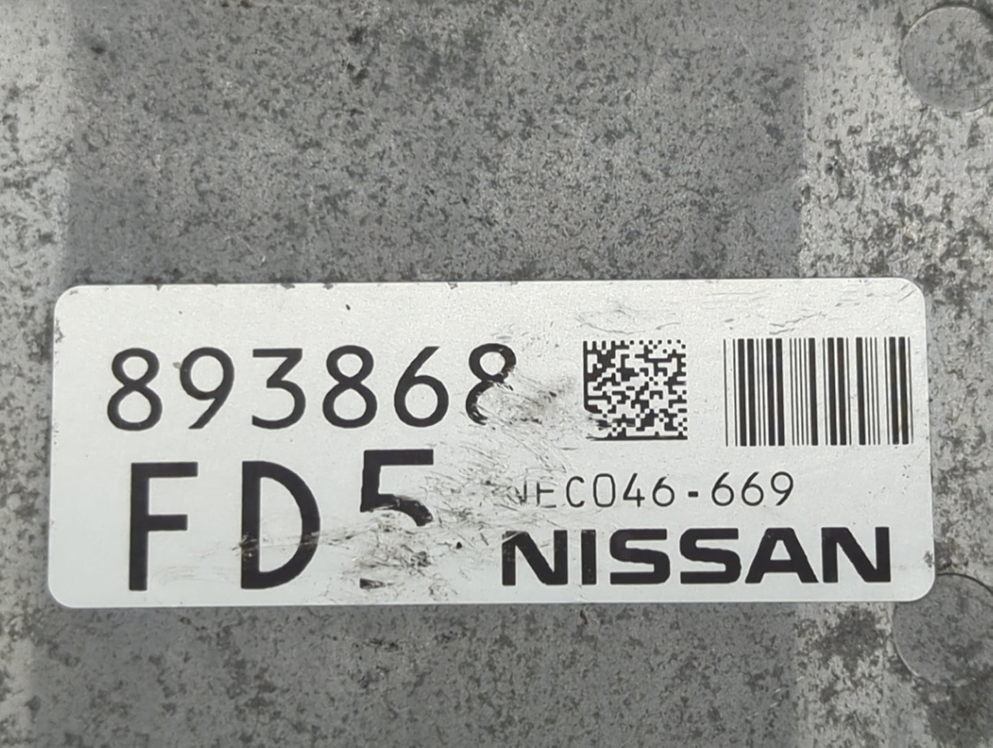 2020 Nissan Pathfinder PCM Engine Control Computer ECU ECM PCU OEM P/N:BED40D-300 JEC046-669 Fits OEM Used Auto Parts - Oemu