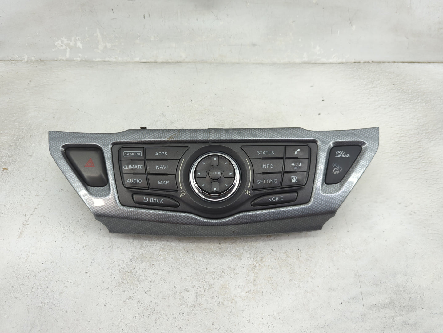 2018-2020 Nissan Pathfinder Radio Control Panel 1469331 - Oemusedautoparts1.com