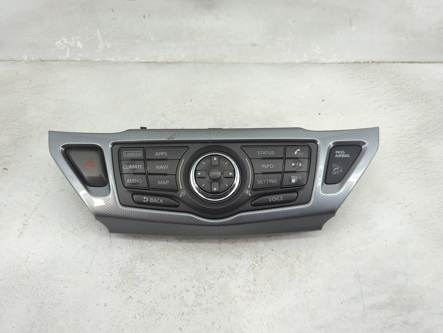 2018-2020 Nissan Pathfinder Radio Control Panel 1469331 - Oemusedautoparts1.com