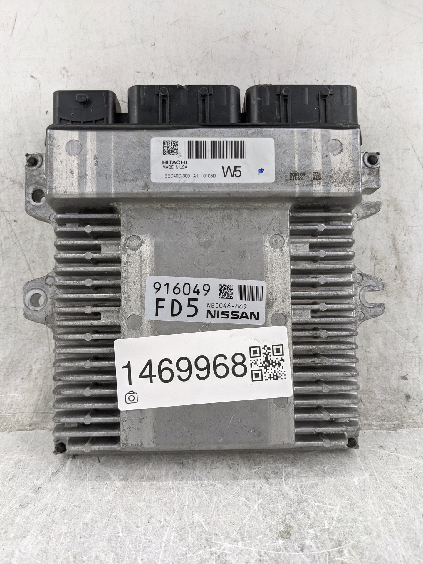 2020 Nissan Pathfinder PCM Engine Control Computer ECU ECM PCU OEM P/N:BED40D-300 NEC046-669 Fits OEM Used Auto Parts - Oemu