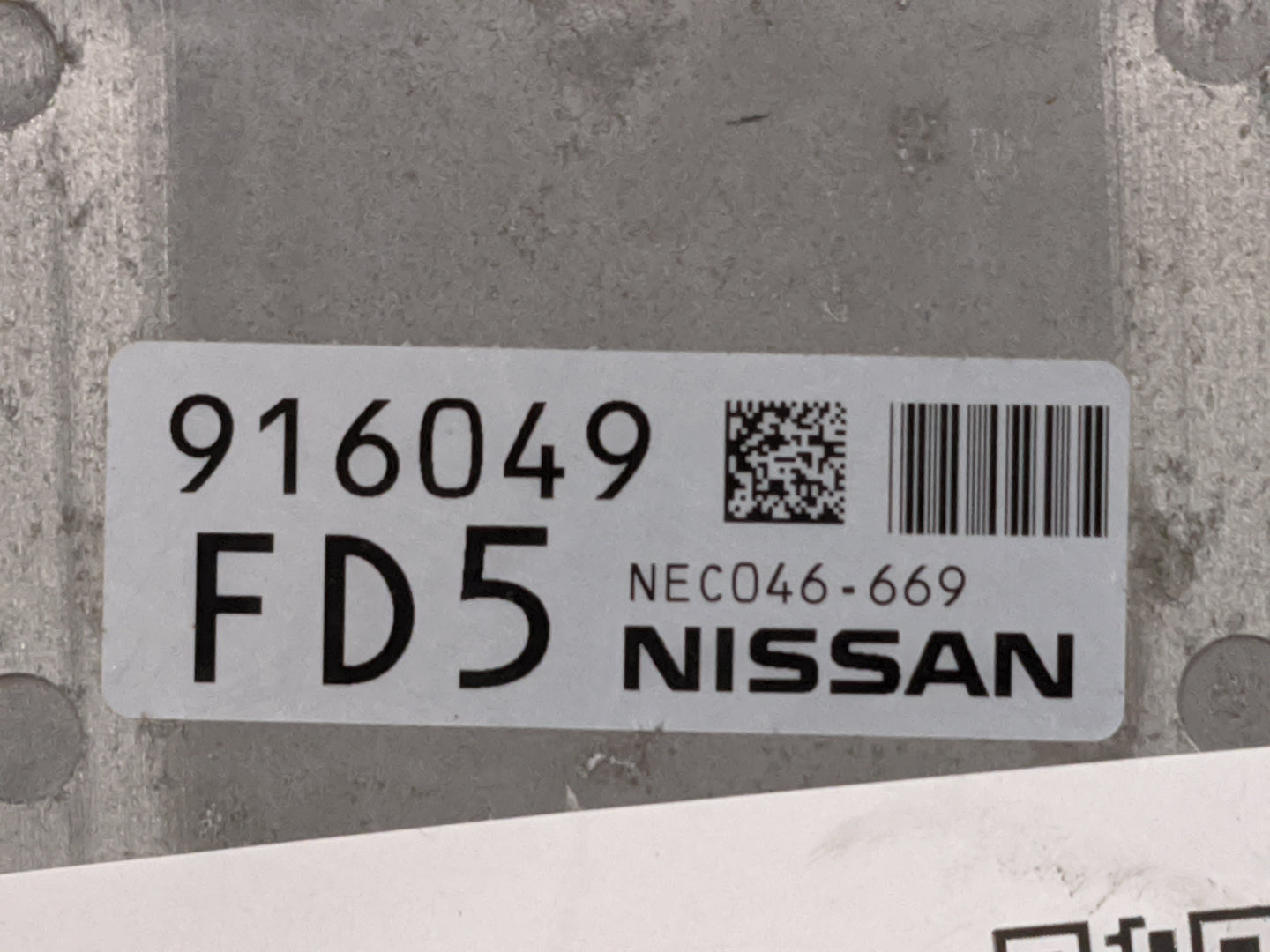2020 Nissan Pathfinder PCM Engine Control Computer ECU ECM PCU OEM P/N:BED40D-300 NEC046-669 Fits OEM Used Auto Parts - Oemu