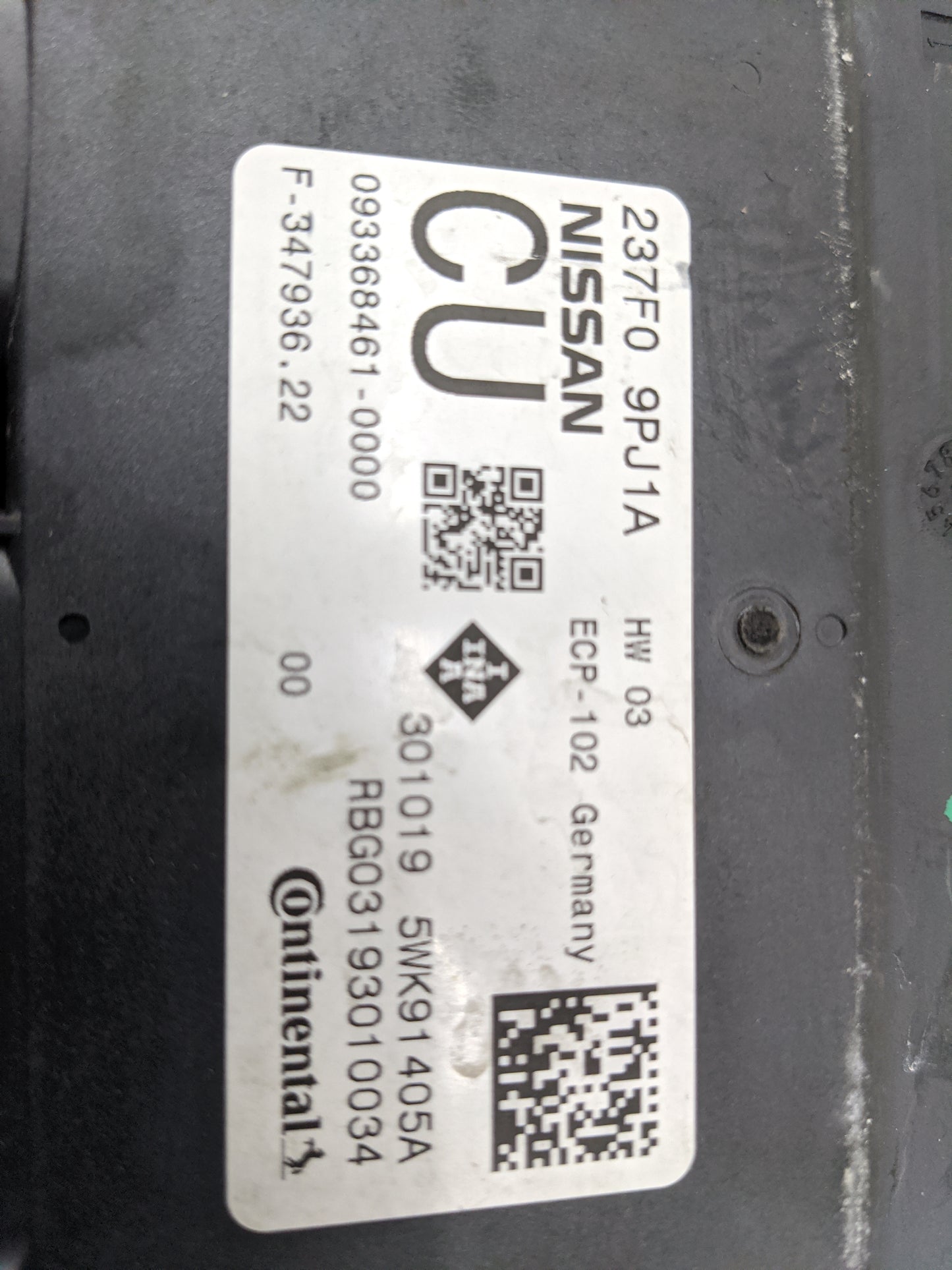 2019-2020 Nissan Pathfinder PCM Engine Control Computer ECU ECM PCU OEM P/N:237F0 9PJ1A 5WK91405A Fits Fits 2019 2020 OEM Us