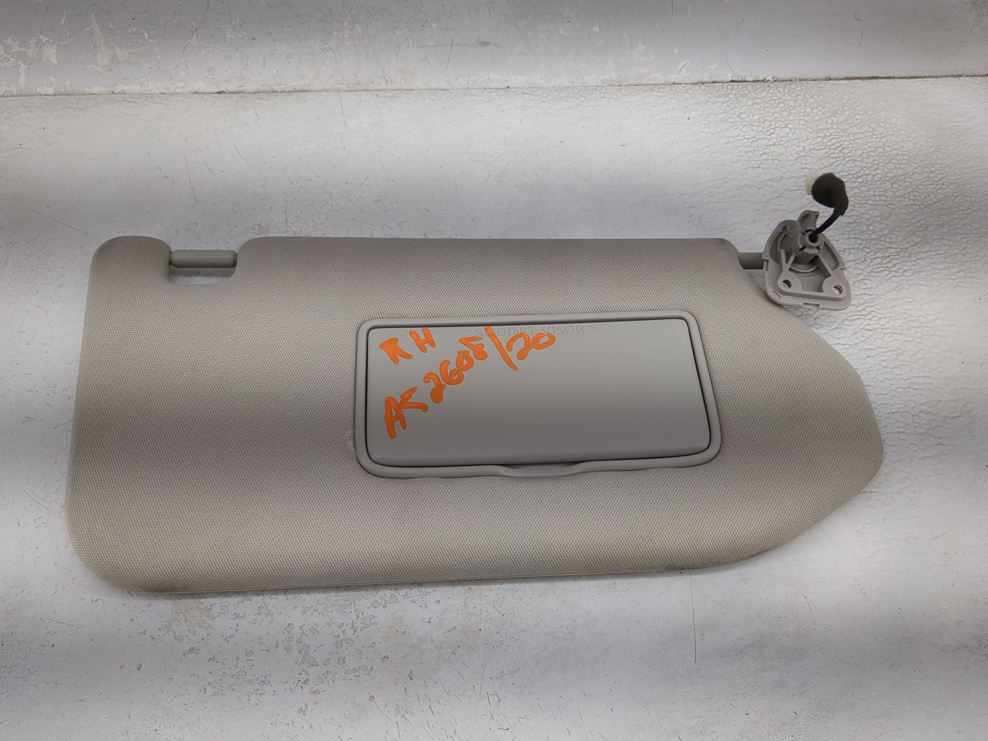 2019-2020 Nissan Pathfinder Sun Visor Shade Replacement Passenger Right Mirror Fits Fits 2019 2020 OEM Used Auto Parts - Oem