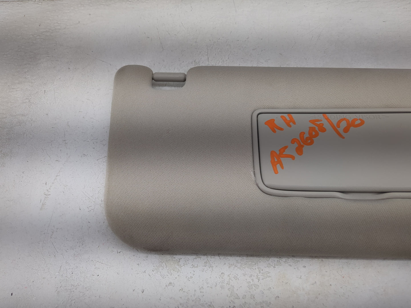 2019-2020 Nissan Pathfinder Sun Visor Shade Replacement Passenger Right Mirror Fits Fits 2019 2020 OEM Used Auto Parts - Oem