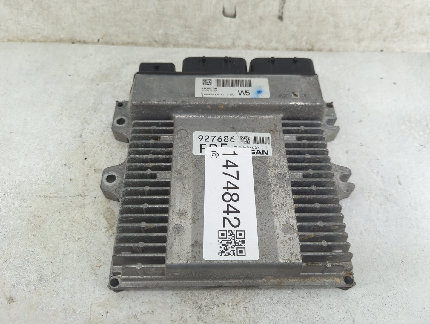 2020 Nissan Pathfinder PCM Engine Control Computer ECU ECM PCU OEM P/N:BED40D-300 NEC046-667 Fits OEM Used Auto Parts - Oemu