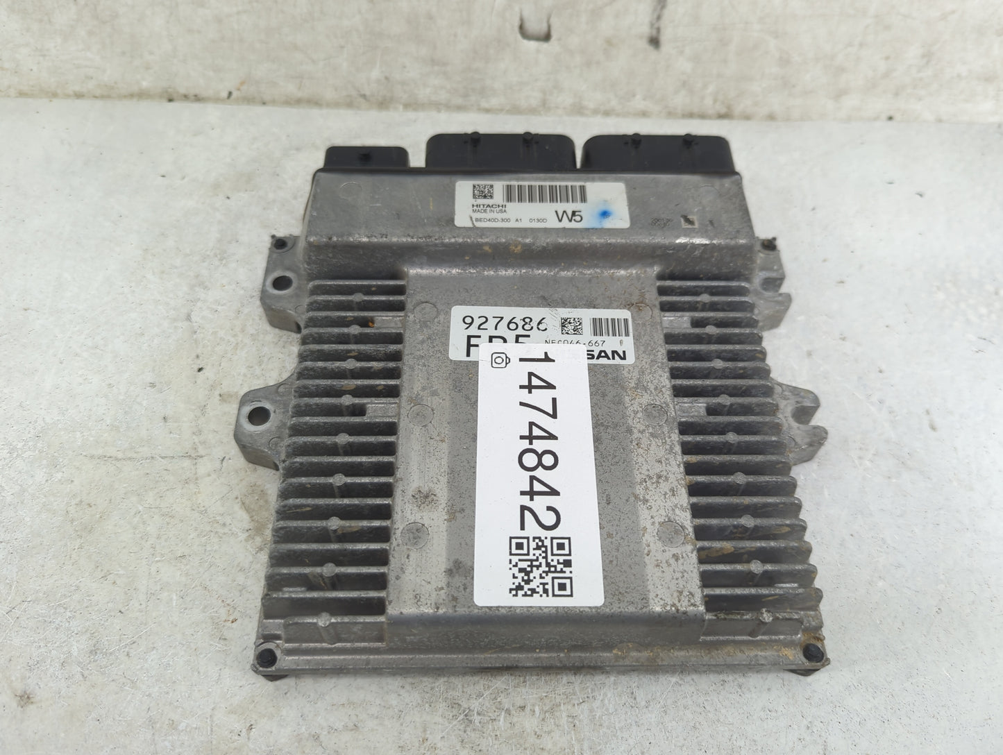 2020 Nissan Pathfinder PCM Engine Control Computer ECU ECM PCU OEM P/N:BED40D-300 NEC046-667 Fits OEM Used Auto Parts - Oemu