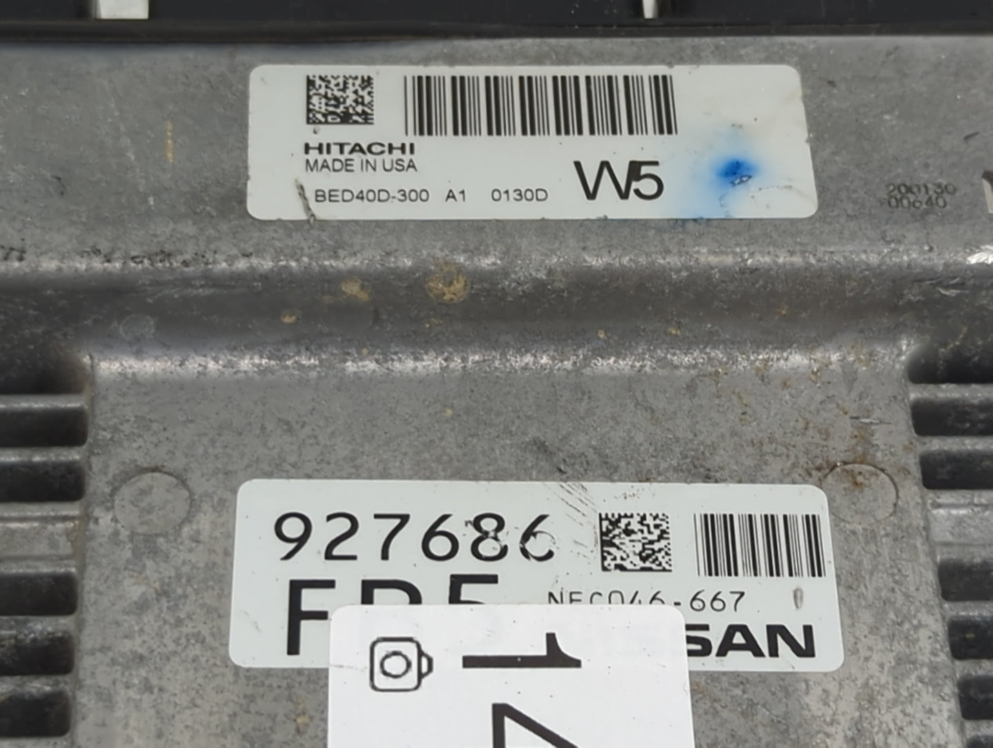 2020 Nissan Pathfinder PCM Engine Control Computer ECU ECM PCU OEM P/N:BED40D-300 NEC046-667 Fits OEM Used Auto Parts - Oemu