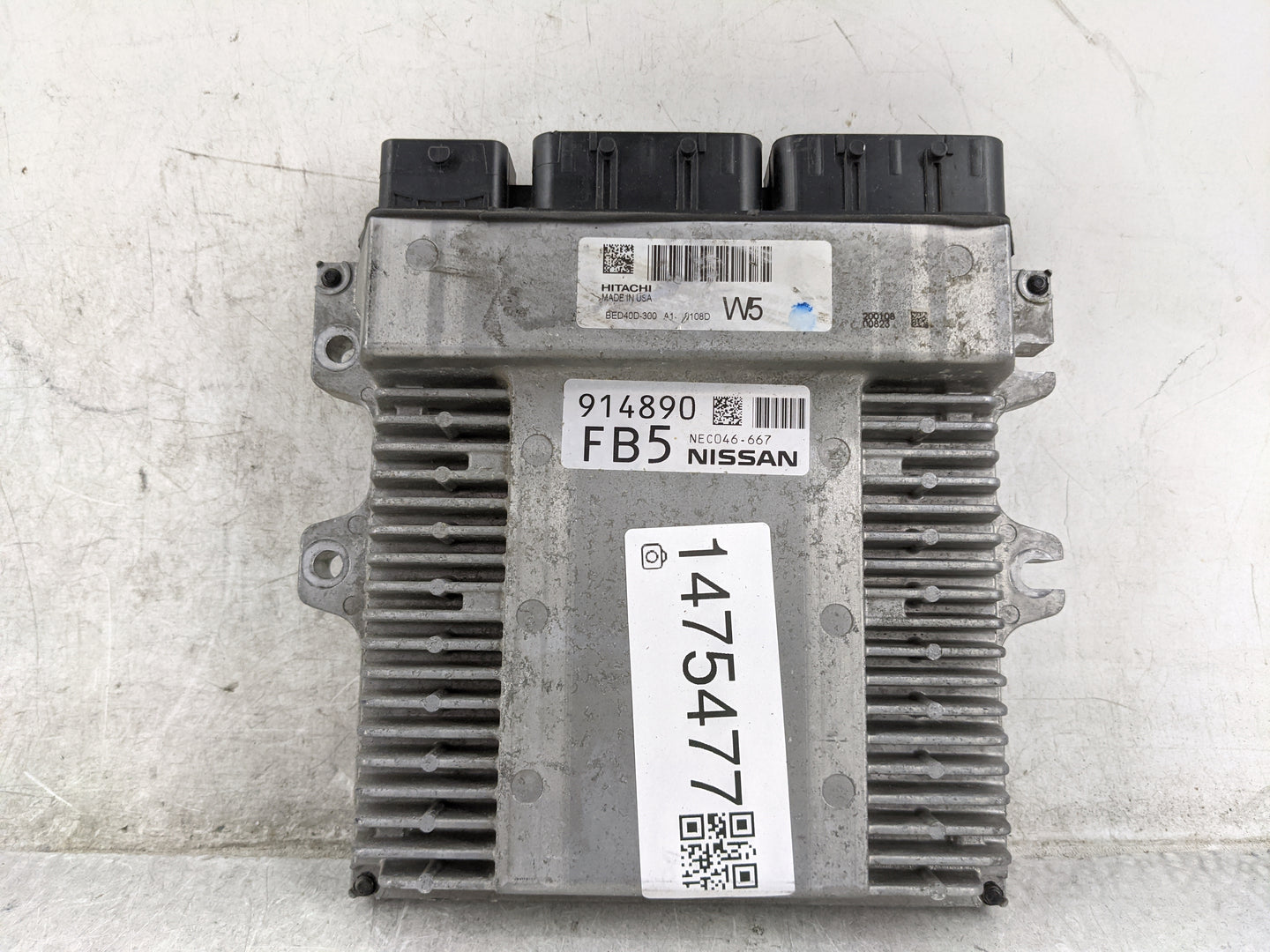 2020 Nissan Pathfinder PCM Engine Control Computer ECU ECM PCU OEM P/N:BED40D-300 NEC046-667 Fits OEM Used Auto Parts - Oemu