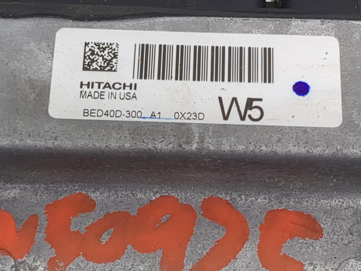 2020 Nissan Pathfinder PCM Engine Control Computer ECU ECM PCU OEM P/N:BED40D-300_A1_0X23D NEC046-668 Fits OEM Used Auto Par