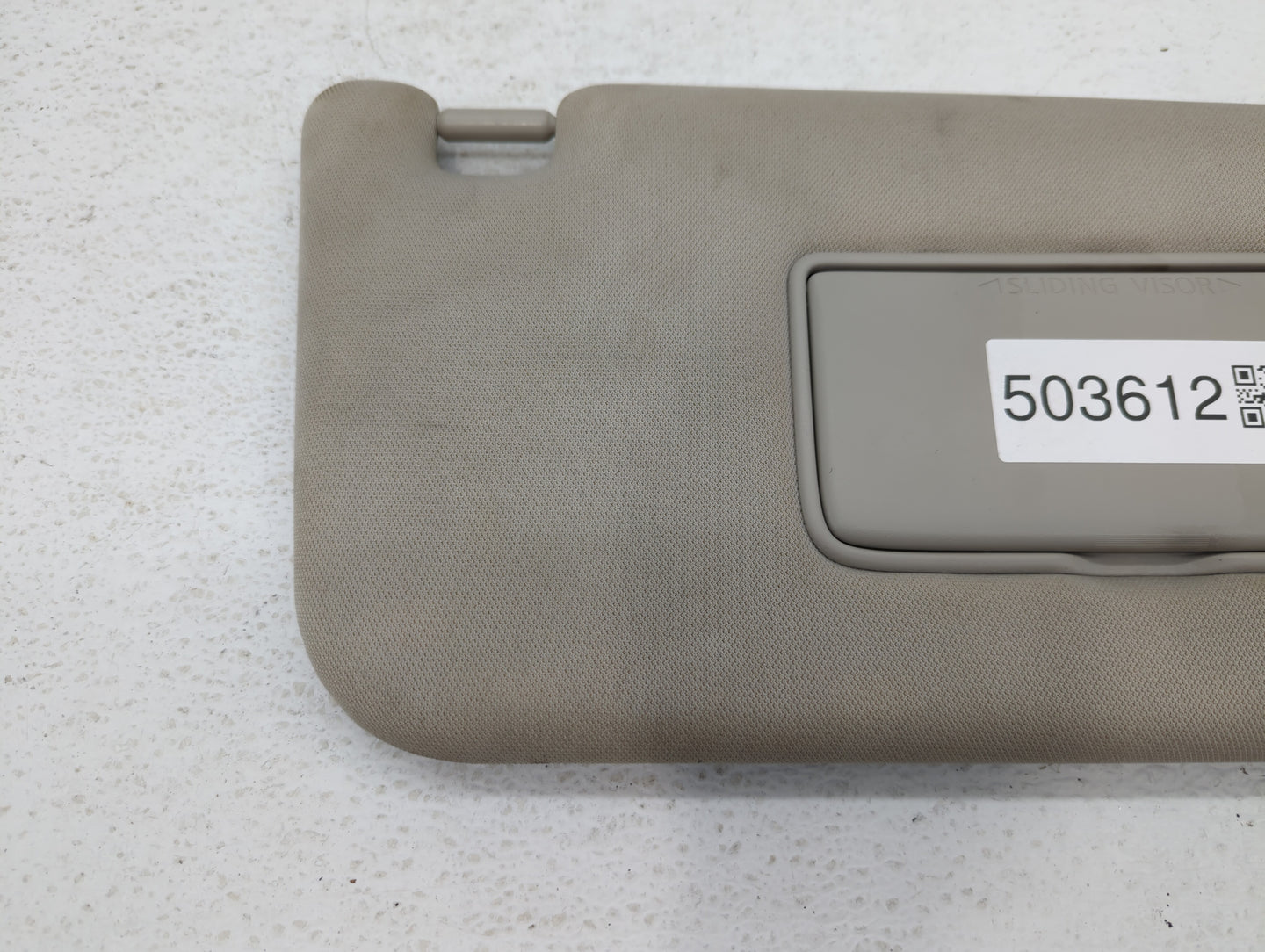 2019-2020 Nissan Pathfinder Sun Visor Shade Replacement Passenger Right Mirror Fits Fits 2019 2020 OEM Used Auto Parts - Oem