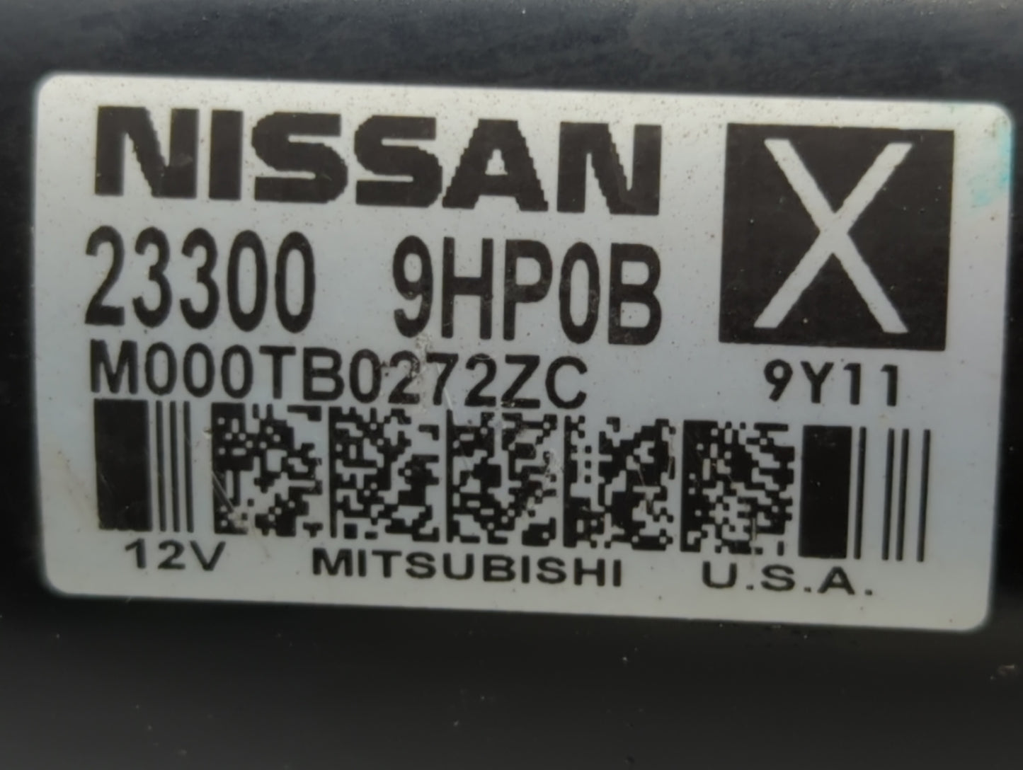 2015-2020 Nissan Pathfinder Car Starter Motor Solenoid OEM P/N:23300 9HP0B Fits Fits 2015 2016 2017 2018 2019 2020 2021 2022