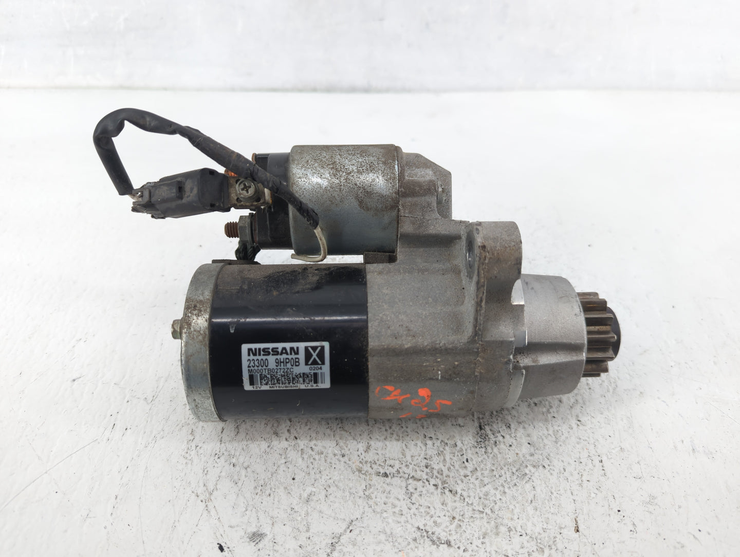 2015-2020 Nissan Pathfinder Car Starter Motor Solenoid OEM P/N:M000TB0272ZC 23300 9HP0B Fits OEM Used Auto Parts - Oemusedau