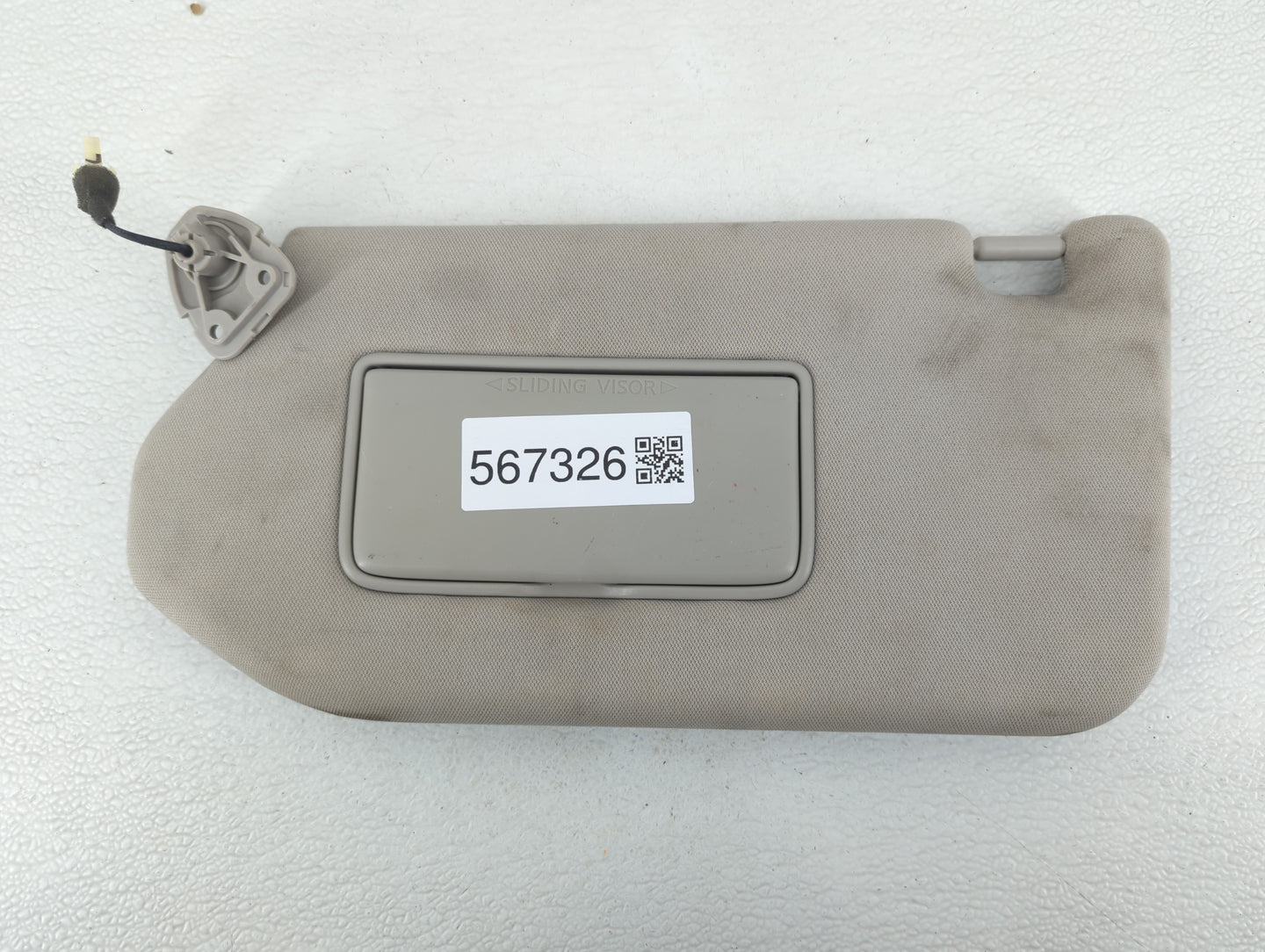 2019-2020 Nissan Pathfinder Sun Visor Shade Replacement Passenger Right Mirror Fits Fits 2019 2020 OEM Used Auto Parts - Oem