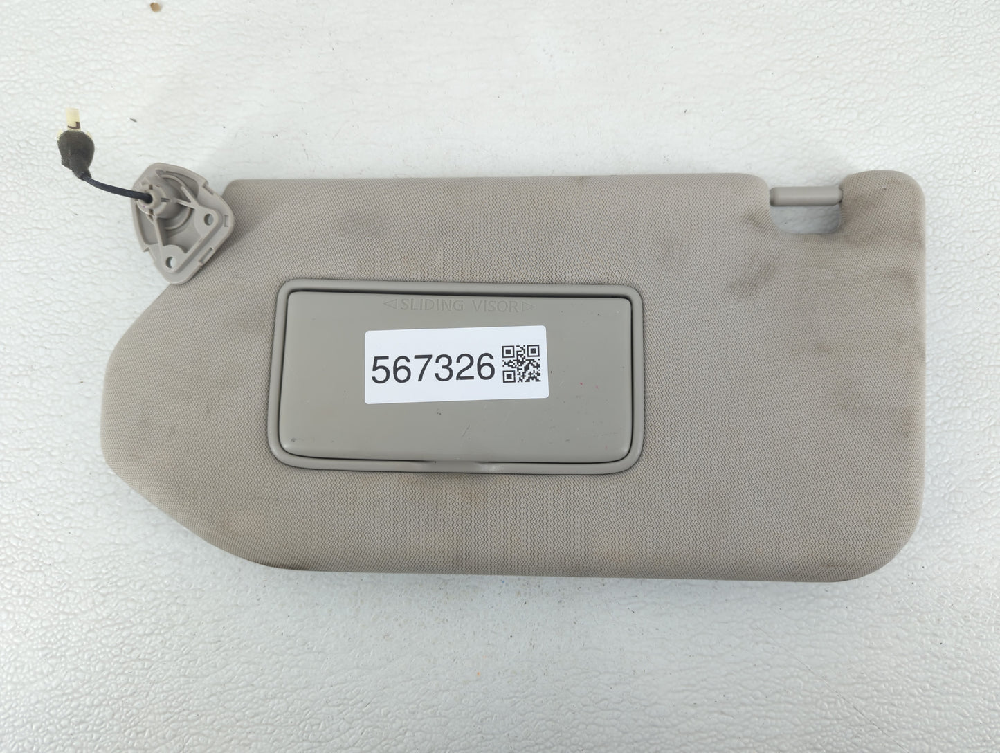 2019-2020 Nissan Pathfinder Sun Visor Shade Replacement Passenger Right Mirror Fits Fits 2019 2020 OEM Used Auto Parts - Oem