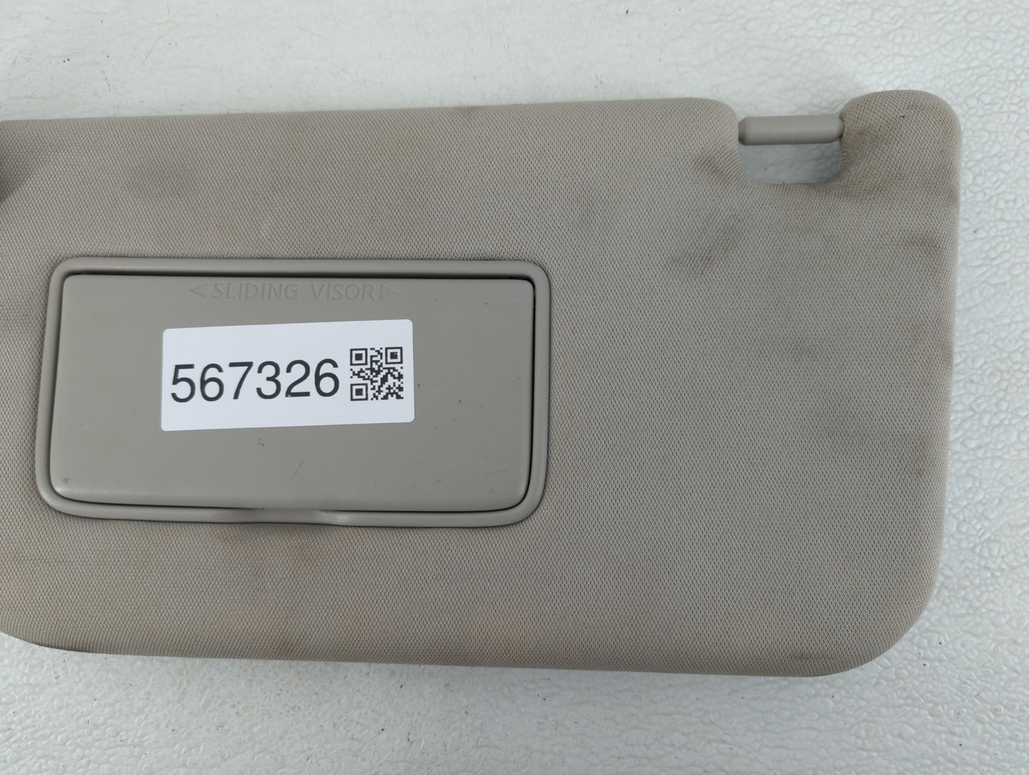 2019-2020 Nissan Pathfinder Sun Visor Shade Replacement Passenger Right Mirror Fits Fits 2019 2020 OEM Used Auto Parts - Oem