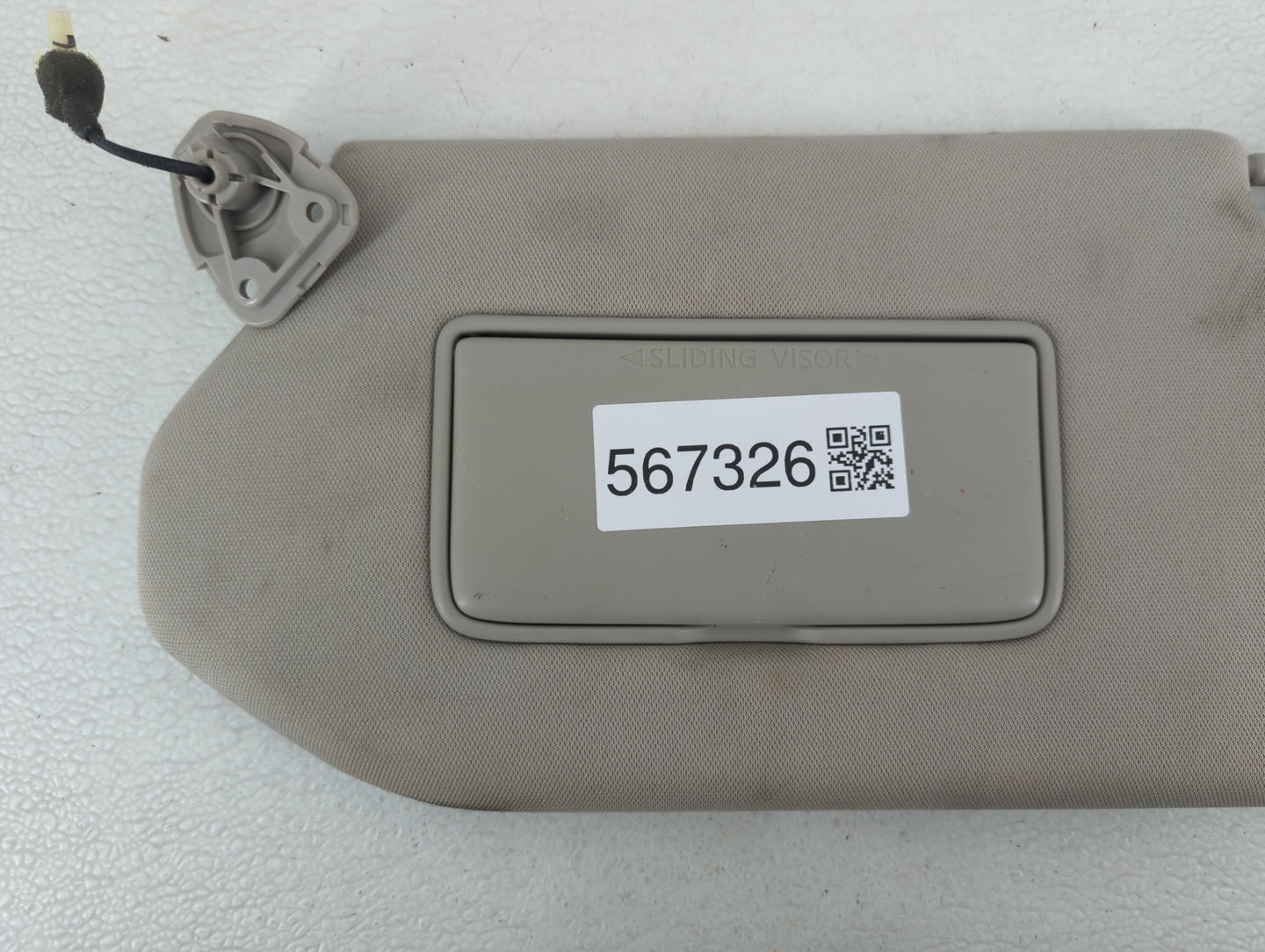 2019-2020 Nissan Pathfinder Sun Visor Shade Replacement Passenger Right Mirror Fits Fits 2019 2020 OEM Used Auto Parts - Oem
