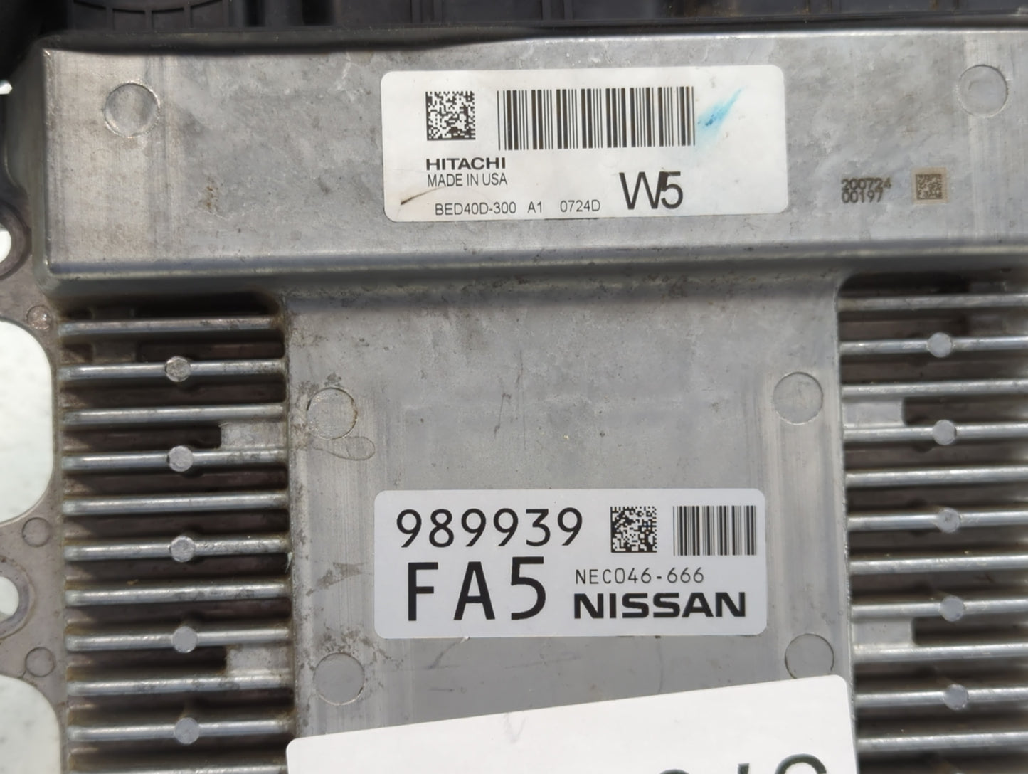 2020 Nissan Pathfinder PCM Engine Control Computer ECU ECM PCU OEM P/N:BED40D-300 A1 NEC046-667 Fits OEM Used Auto Parts - O