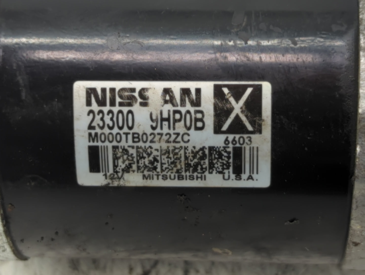 2015-2020 Nissan Pathfinder Car Starter Motor Solenoid OEM P/N:23300 9HP0B Fits Fits 2015 2016 2017 2018 2019 2020 2021 2022