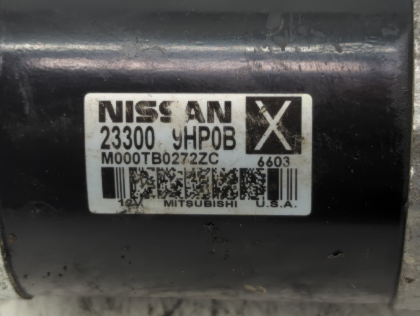 2015-2020 Nissan Pathfinder Car Starter Motor Solenoid OEM P/N:23300 9HP0B Fits Fits 2015 2016 2017 2018 2019 2020 2021 2022