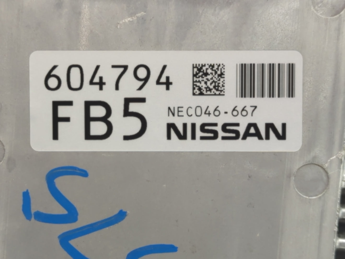 2020 Nissan Pathfinder PCM Engine Control Computer ECU ECM PCU OEM P/N:604794 NEC046-667 Fits OEM Used Auto Parts - Oemuseda