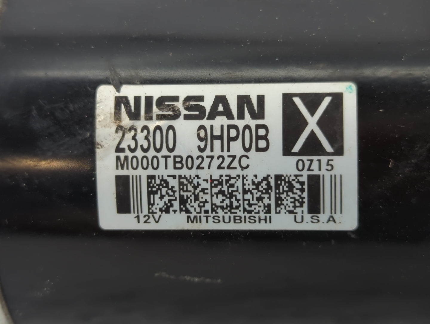 2015-2020 Nissan Pathfinder Car Starter Motor Solenoid OEM P/N:23300 9HP0B Fits Fits 2015 2016 2017 2018 2019 2020 2021 2022