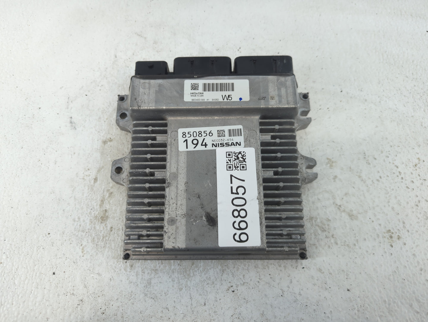 2020 Nissan Pathfinder PCM Engine Control Computer ECU ECM PCU OEM P/N:850856194 NEC046-654 Fits OEM Used Auto Parts - Oemus