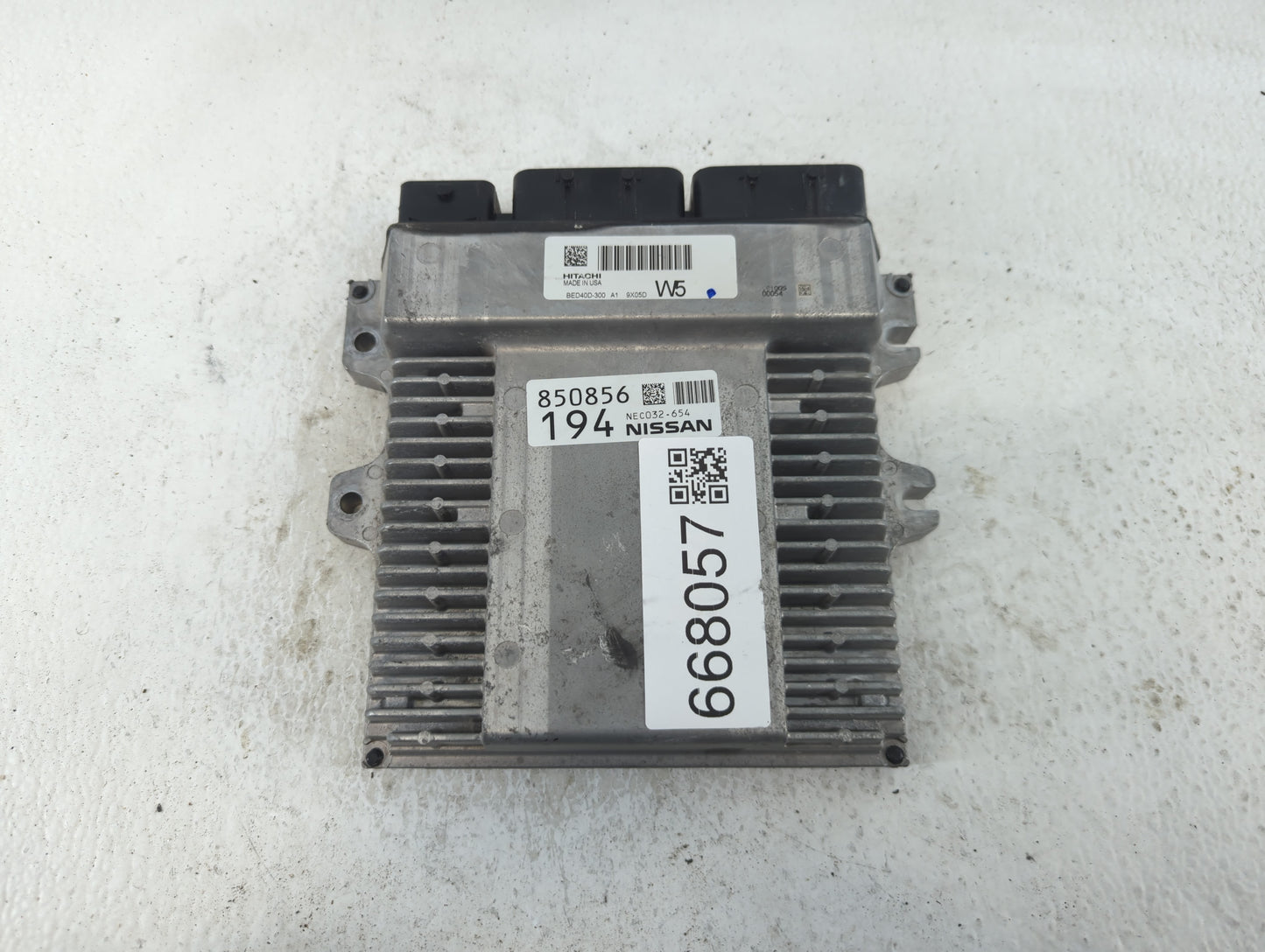 2020 Nissan Pathfinder PCM Engine Control Computer ECU ECM PCU OEM P/N:850856194 NEC046-654 Fits OEM Used Auto Parts - Oemus
