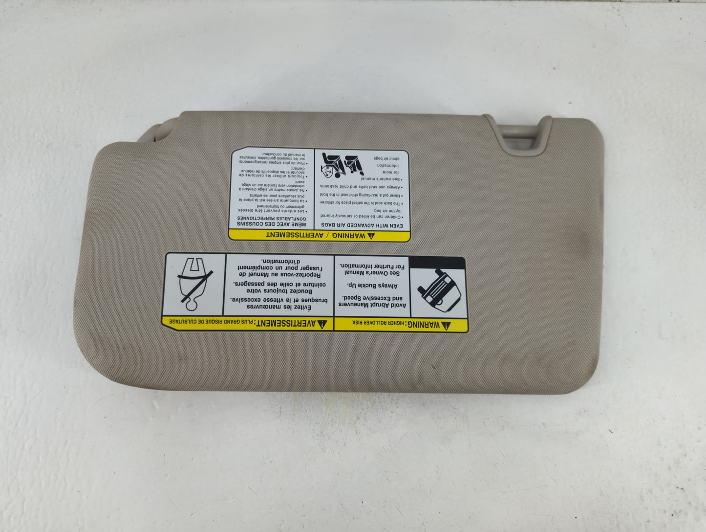 2018-2020 Nissan Rogue Sun Visor Shade Replacement Driver Left Mirror Fits Fits 2018 2019 2020 OEM Used Auto Parts - Oemused